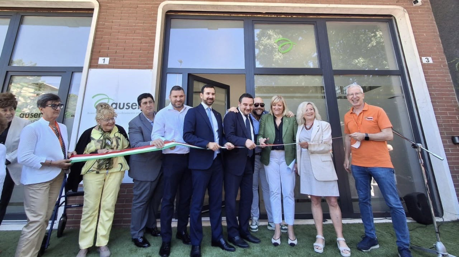 Novara, inaugurata la nuova sede dell'Auser